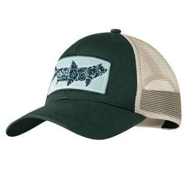 Cap Unisex, Buff Explore Trucker Cap, Grün