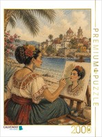Calvendo Puzzle Painted Between Sea And Sky | 2000 Pieces, Finished Size 35.4 ×