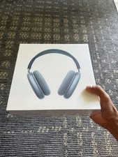 Apple AirPods Max Blue Wireless Bluetooth Over-Ear Headphones Headband