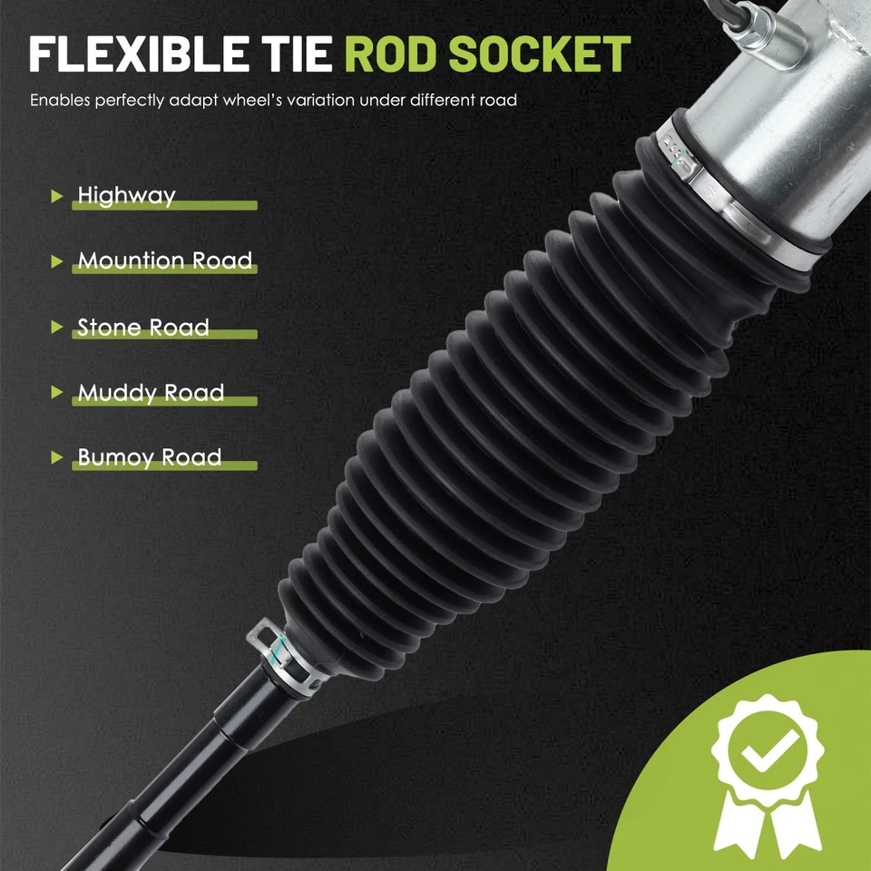 Power Steering Rack and Pinion Assembly For 2006-2010 Dodge Ram 1500 2500 3500 Foto 4 de 4