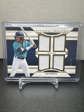 2024 Panini National Treasures Tai Peete Game Gear Swatches Quad 96/99 #GSQ-TP