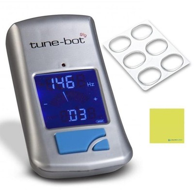 Tune Bot Gig Digital Drum Tuner Bundle with Liquid Audio Drum Dampening Pads ...