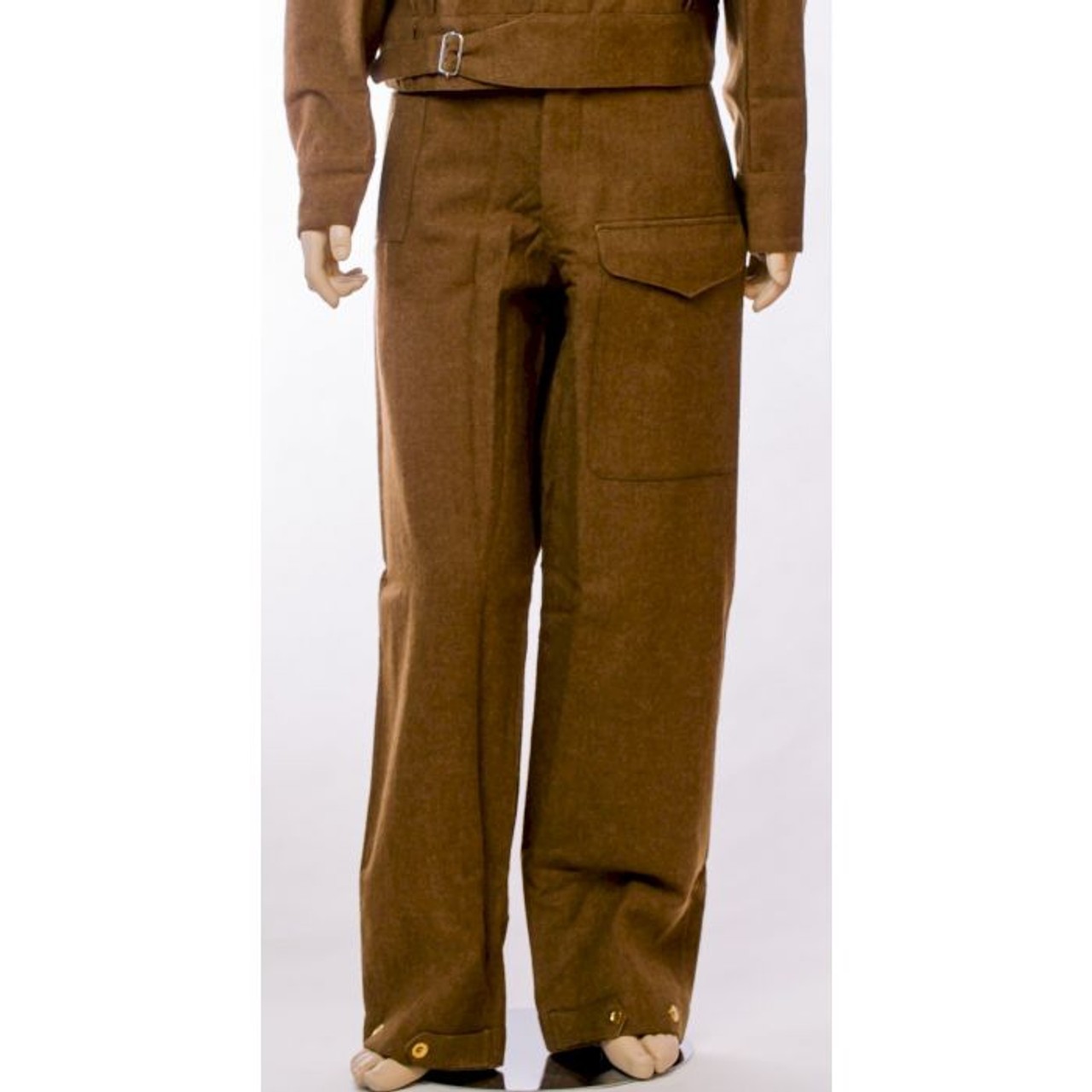 British WWII 1937 Battle Dress Wool Trousers