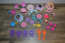 HASBRO G3 MY LITTLE PONY MLP ACCESSORIES LOT COMBS CAKE