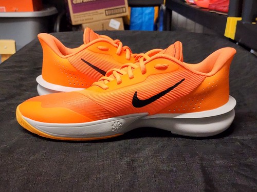 Nike Tennis & Racquet Sport Shoes Orange White Black Men's US 10 EUR 44 - Picture 2 of 7