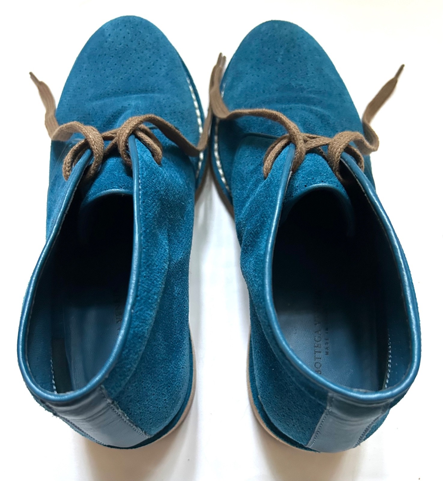 Bottega Veneta Italian Suede Desert Chukka Ankle Boots Shoes - 37 - Excellent thumbnail 10