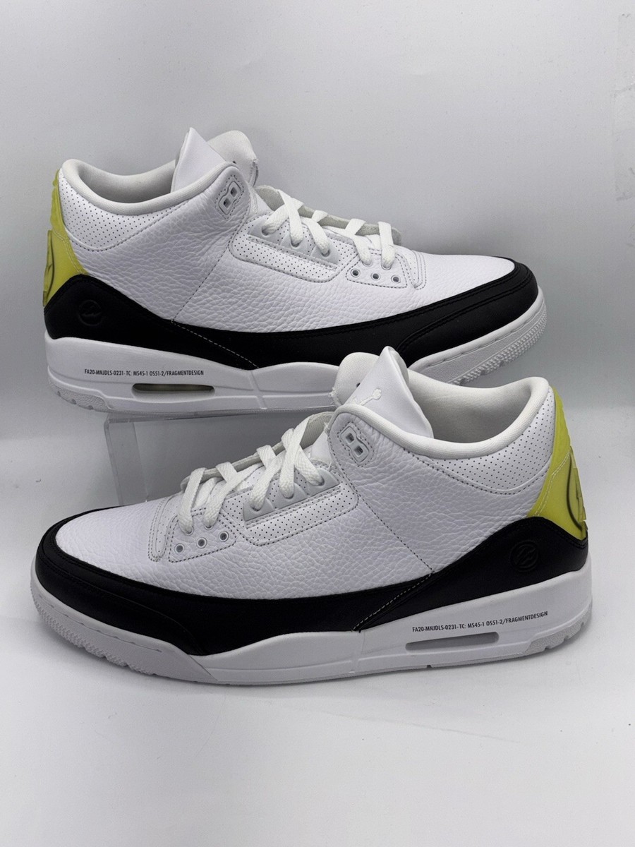 Size 13 - Jordan 3 Retro SP x Fragment Design Mid White for  display picture 1