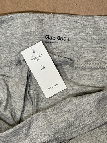 Gap Kids Girls Size L/10 Gray Activewear Yoga Pants - NWT 👧 - Picture 3 of 4