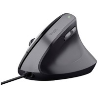 Trust Bayo Ii Ergonomische Maus Usb Schwarz 6 Tasten 800 Dpi, 1200 Dpi, 1600
