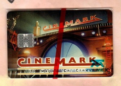 LADATEL / TELMEX ( Mexico ) Cinemark, Coca-Cola ( 2000's ) Phone Card