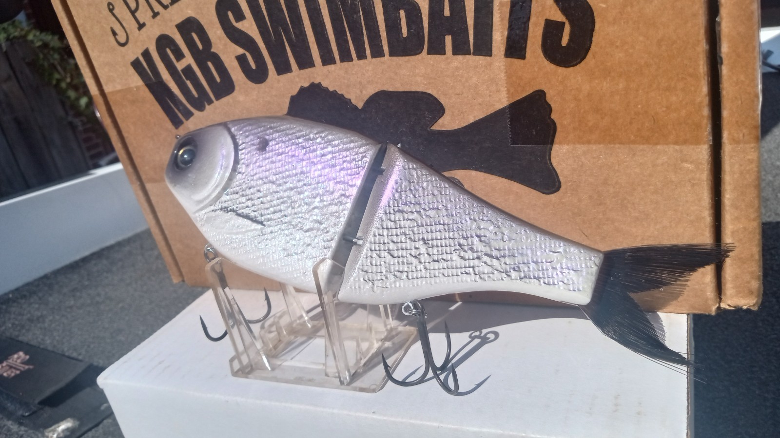 CLUTCH THE BOSS GLIDE SWIMBAIT BRAND NEW 9 " 4 OZ🔥clutch,kgb,etc - Image 8