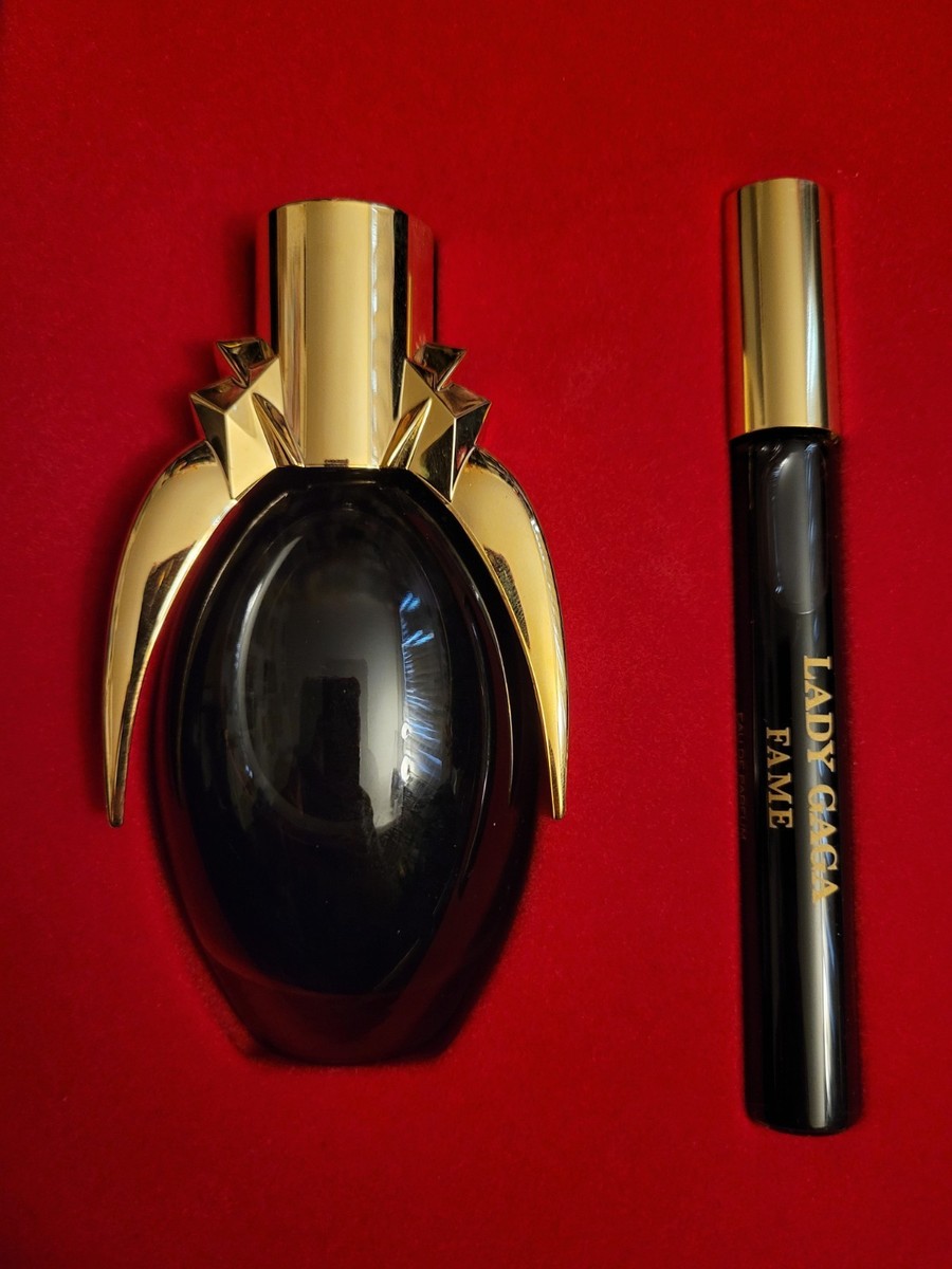 Lady Gaga FAME Perfume 2pc Set w/ 1.7oz Spray Bottle + .34oz