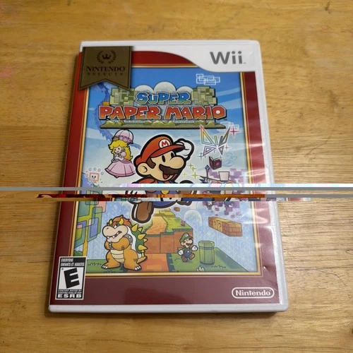 Nintendo Wii Super Paper Mario Nintendo Selects Edition Tested