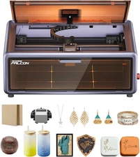 Creality Falcon A1 10W Laser Engraver, Enclosed, HD Camera, 600mm/s,