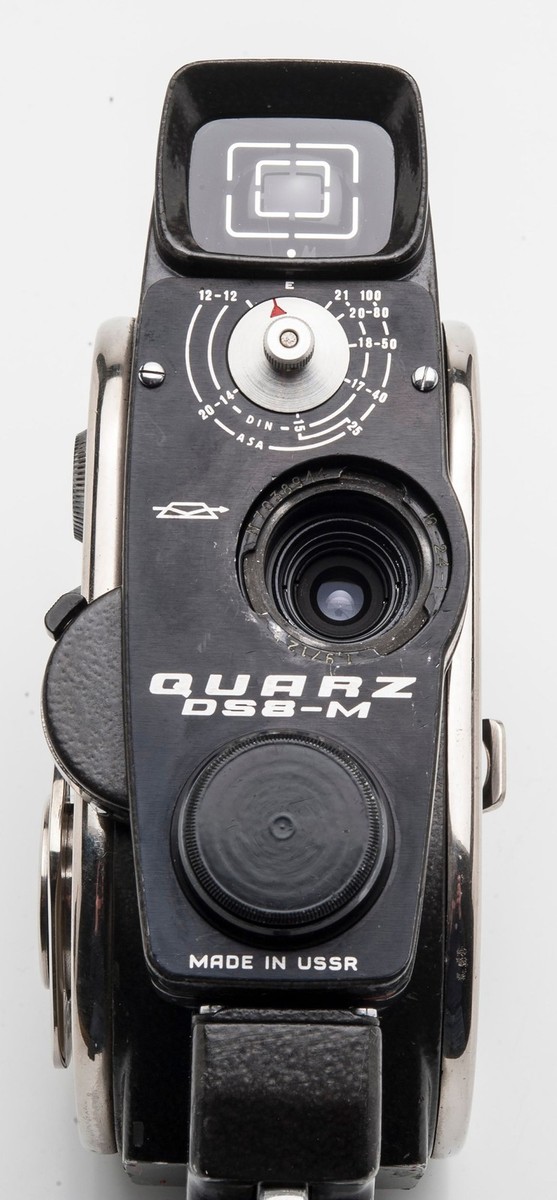 KMZ Krasnogorsk Zenit Quarz DS8M Doppel Super 8 Schmalfilmkamera
