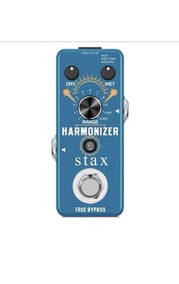 Stax Harmonizer Guitar Pedal Digital Guitar Effect Pedal Harmony Pitch Shift New