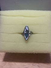 turquoise unicorn sterling silver ring