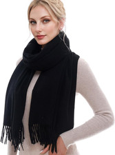 Sciarpa Da Donna Scialle Invernale Foulard Pashmina Stola Elegante Donna Cerimon