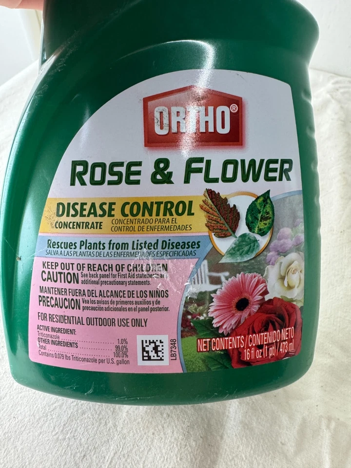 Ortho Rose& Flower - Disease Control Concentrate, 16 Oz - New - Image 2 of 4