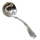 Antique 1917 Solid Sterling Silver Gravy or Sauce Ladle - 7¾”