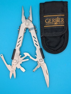 Gerber MP400 Compact Multitool Stainless Steel! With Sheath!