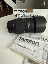 Objektiv Tamron AF 70–300mm f/4–5.6 Di LD Macro 1:2 for Sony in Top Zustand