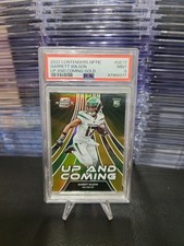 GARRETT WILSON 2022 CONTENDERS OPTIC UP AND COMING ROOKIE CARD NUMBERED TO 10...