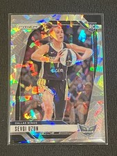 2024 Panini Prizm WNBA - Sevgi Uzun #92 Ice Prizm (RC) Rookie - Dallas Wings !