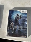 Resident Evil 4 Wii edition (Nintendo Wii, 2007) Game And Manual Tested