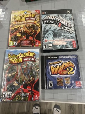 RollerCoaster Tycoon lot (PC) (Read)