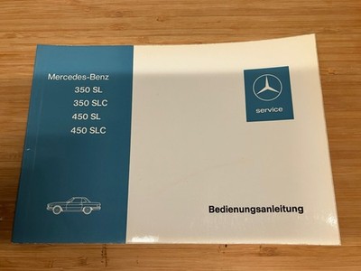 Betriebsanleitung Mercedes-Benz 350SL 350SLC 450SL 450SLC
