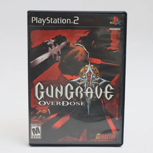 Gungrave: Overdose (Sony PlayStation 2 2004) PS2 Complete w/ Manual Fully Tested
