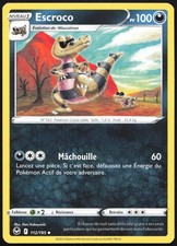 Carte Pokémon Escroco 112/195   Tempête Argentée Français