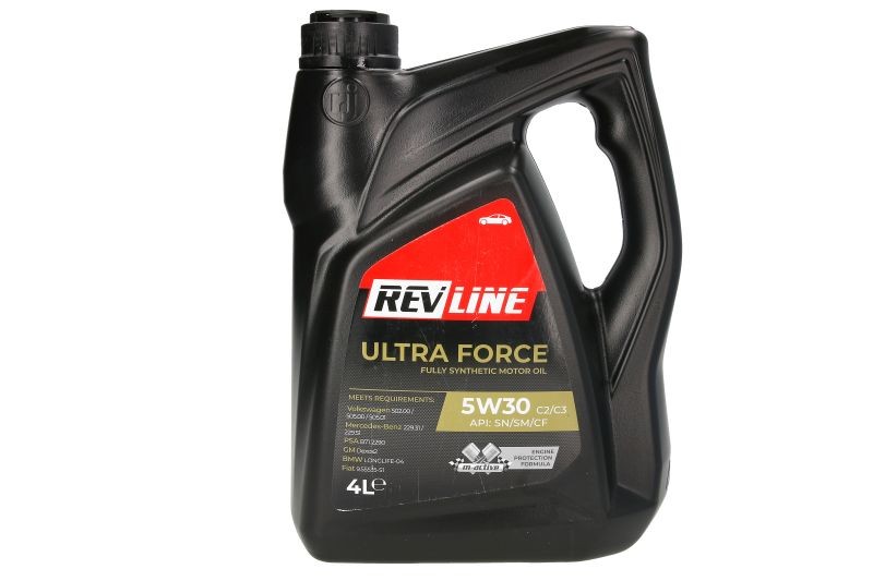 Fits REVLINE ULTRA F. C2/C3 5W30 4L Engine Oil 5W30 4l ULTRA FORCE RU ⭐UK Stock⭐