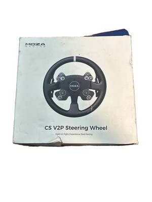 Moza Racing - CS V2P Sim Racing Steering Wheel for Windows - Black