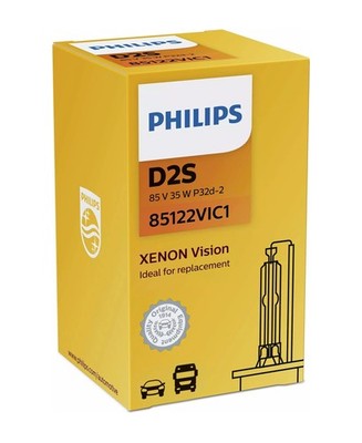   D2S 35W P32d-2 Xenon Effect Vision 1pc Philips Vision | Longlife  