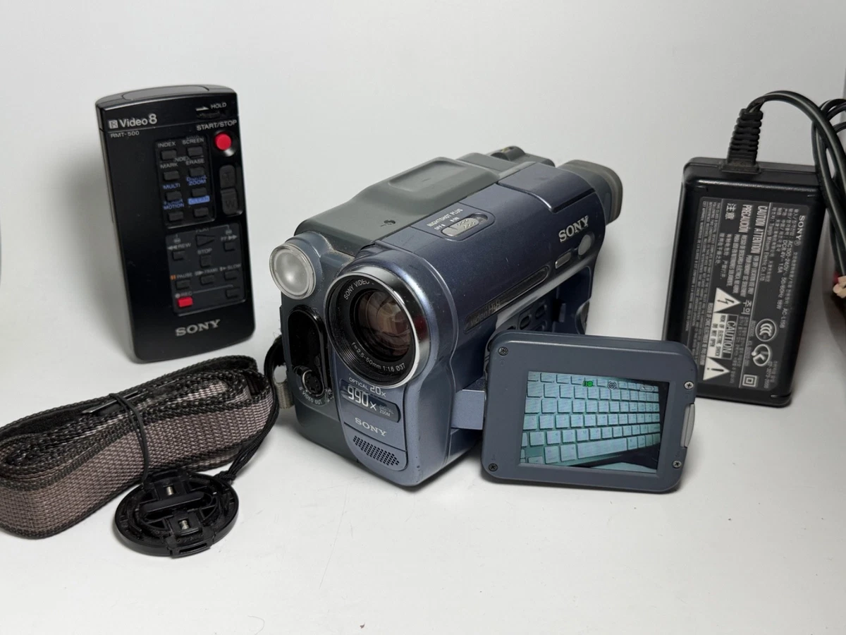 Sony Handycam Blue Hi8 Camcorders for sale | eBay
