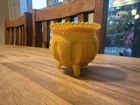RARE VTG Degenhart Bittersweet  Glass Gypsy Pot Cauldron
