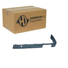 DIEDERICHS BLENDE SCHWARZ STOßSTANGE VORNE LINKS passend für BMW 3 | 1211163