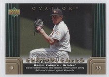 2006 Upper Deck Ovation Curtain Calls Daniel Cabrera #CC-DC 0b7