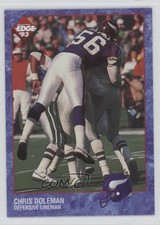 1993 Collector's Edge Chris Doleman #128 HOF 13in