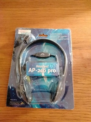 Vintage FUJITSU SIEMENS HEADSETAP_ 240 PRO Featured By TERRATIC In Sealed Pack