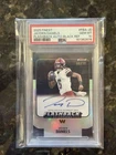 2025 Topps Finest Flashback Jayden Daniels Auto True Black Refractor #/10 PSA 10