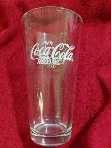 Vintage Libbey Enjoy  Coke Cola Pint Glass