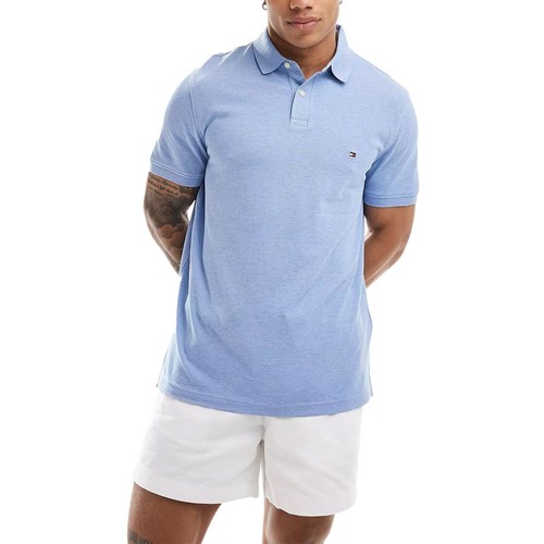 Tommy Hilfiger Polo de Hombre Shirts1985 Corte Normal Informal Algodón Golf - Imagen 10 de 102