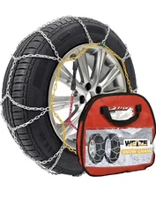 WEIZE Snow Chains  for Passenger Cars Pickups and SUVs Set TC-KNS80