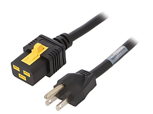 6051.2141 cable IEC C19 female NEMA 5-15 (B) plug 6m with lock SCHURTER - 第 1/1 張圖片
