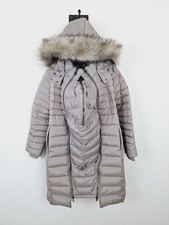 Seraphine 3-in-1 Maternity Baby Wearing Coat 4 Gray Down Convertible Nwot U