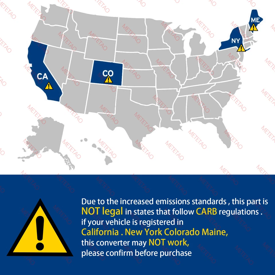 3 Set Catalytic Converter for 09-17 GMC Acadia Chevy Traverse Buick Enclave 3.6L — 第 3/4 张图片