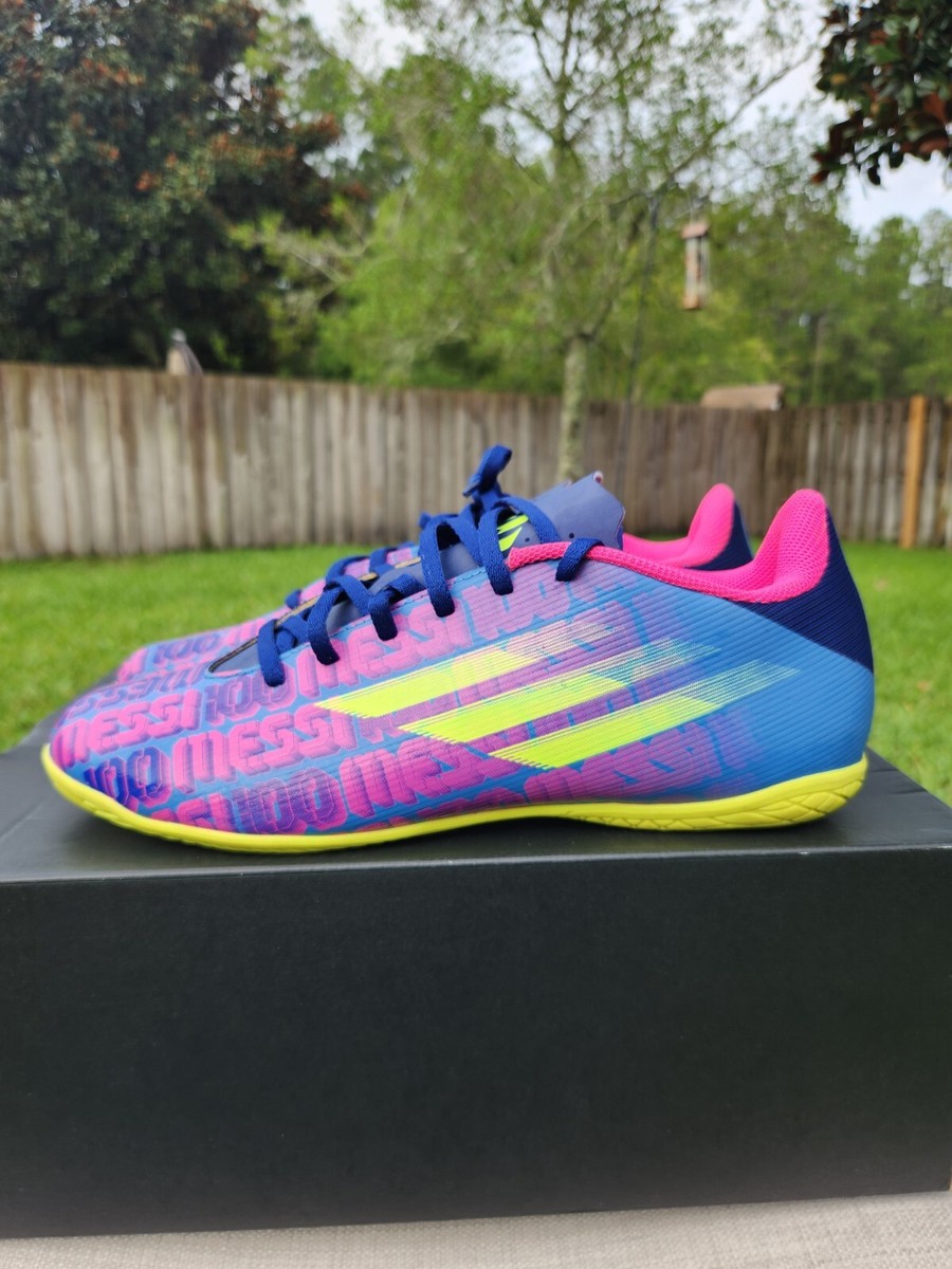 adidas Messi シューズ 青/ピンク FG用 adidas-f50-messi-league-fg-mg-
